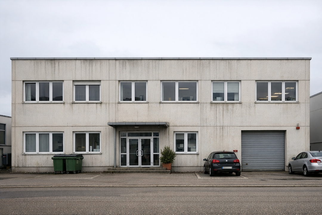Vorher – Verwitterte Fassade