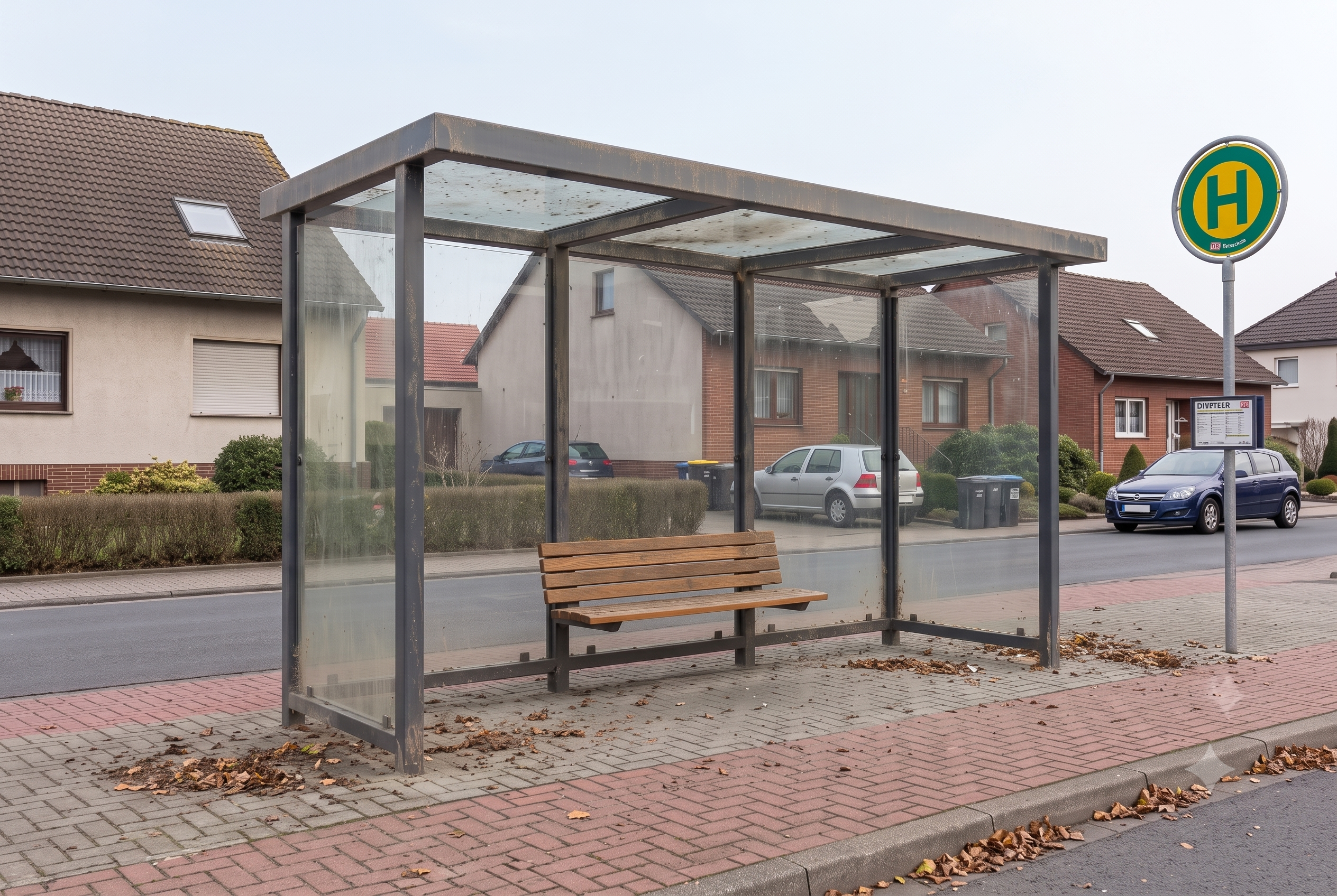 Vorher – Verschmutzter Hallenboden